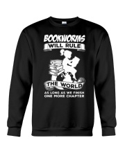 Bookworms Will Rule the World Crewneck Sweatshirt thumbnail