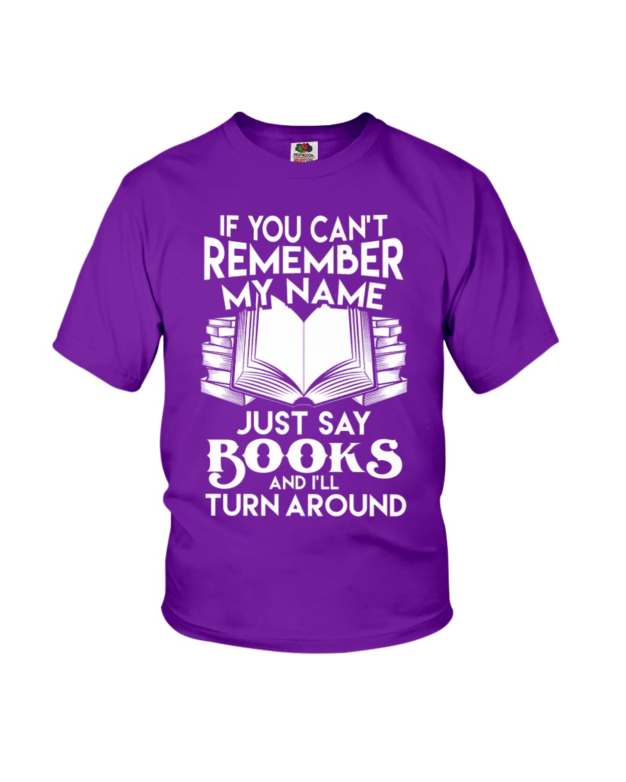 Just say Books Youth T-Shirt