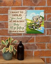 Golf Poster 9 D2 17x11 Poster poster-landscape-17x11-lifestyle-23