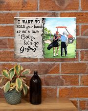 Golf poster 34 D4 17x11 Poster poster-landscape-17x11-lifestyle-23