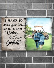 Golf poster 18 D4 17x11 Poster aos-poster-landscape-17x11-lifestyle-18