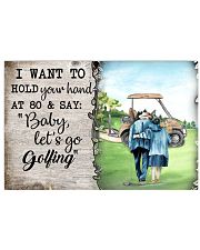 Golf poster 18 D4 17x11 Poster front