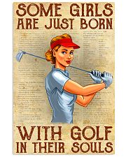 Golf poster 39 D2 11x17 Poster front