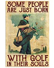 Golf poster 14 D2 11x17 Poster front