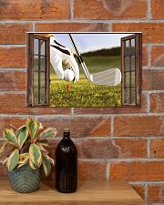 Golf poster 4 D3 17x11 Poster poster-landscape-17x11-lifestyle-23