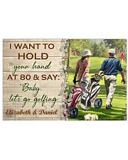 Golf poster 11 D2 17x11 Poster front