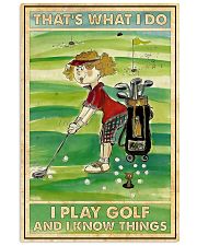 Golf poster 38 D2 11x17 Poster front