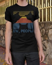 Vintage Black Cat Art Ew People Classic T-Shirt apparel-classic-tshirt-lifestyle-21