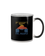 Vintage Black Cat Art Ew People Color Changing Mug thumbnail