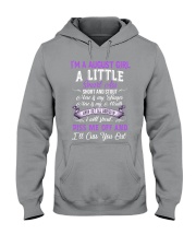 I'M A AUGUST GIRL A LITTLE SMART ASS Hooded Sweatshirt thumbnail