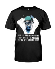 Nurses are like candles Classic T-Shirt thumbnail