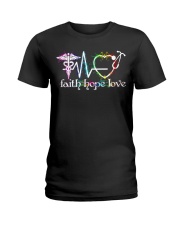Faith hope love Ladies T-Shirt thumbnail