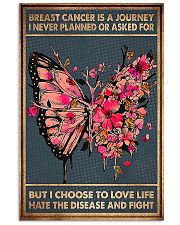 Breast Cancer is a journey 11x17 Poster front
