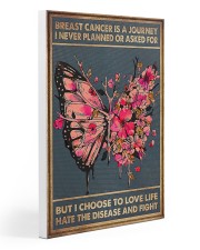 Breast Cancer is a journey 20x30 Gallery Wrapped Canvas Prints thumbnail