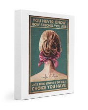 You nerver know how strong you are 11x14 Gallery Wrapped Canvas Prints thumbnail