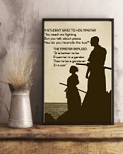 A student said to his master 16x24 Poster lifestyle-poster-3