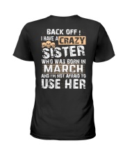 MARCH Ladies T-Shirt back