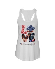Flag Love Mauwmalife Sunflower Ladies Flowy Tank thumbnail