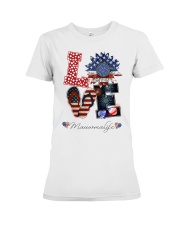 Flag Love Mauwmalife Sunflower Premium Fit Ladies Tee thumbnail