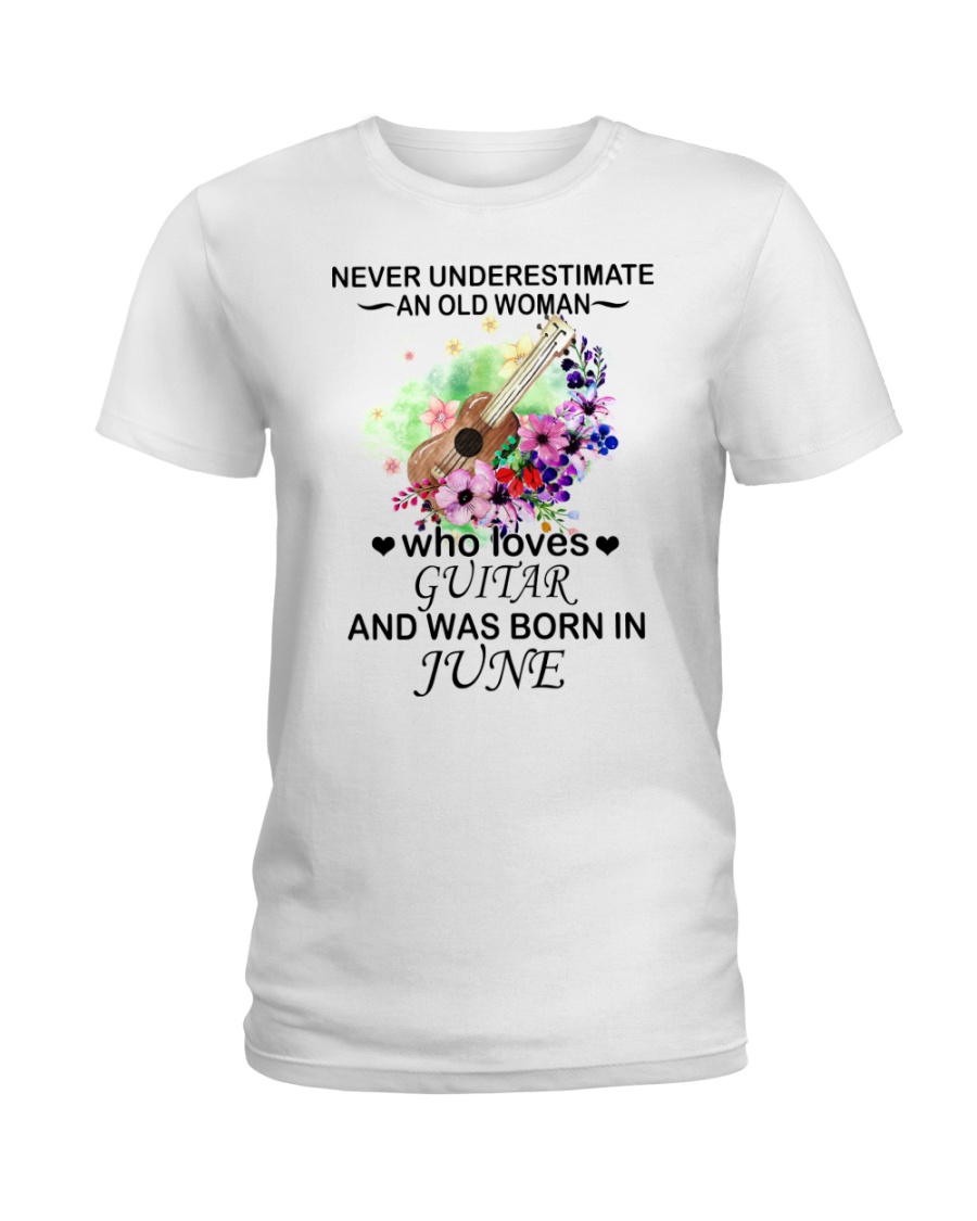 OLD WOMAN 6 Ladies T-Shirt