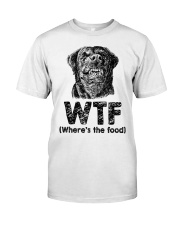 where's the food Classic T-Shirt front