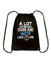 a lot of shelter dogs are mutts like me Drawstring Bag tile