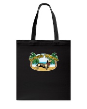 jurassic wiener Tote Bag tile