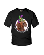 show me your dachshund Youth T-Shirt tile