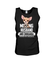 missing husband and chihuahua reward for chihuahua Unisex Tank tile