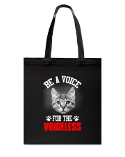 be a voice for the voiceless Tote Bag tile