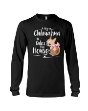 my chihuahua rules the house Long Sleeve Tee tile