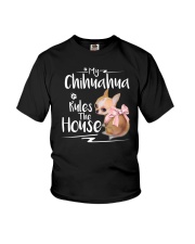 my chihuahua rules the house Youth T-Shirt tile