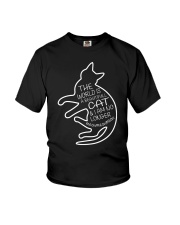 the worlds a beatiful cat i am no longer Youth T-Shirt tile
