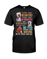 be you pitbull Classic T-Shirt front