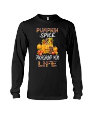 pumpkin spice dachshund mom life Long Sleeve Tee tile