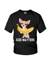 chihuahua size matters Youth T-Shirt tile
