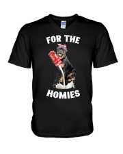 for the homies V-Neck T-Shirt tile