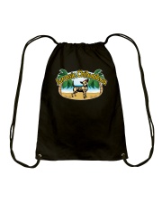 jurasssic chihuahua Drawstring Bag tile