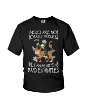 uncles are not totally useless we can be usedas Youth T-Shirt tile