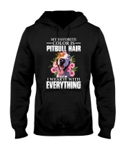 my favori're color is pitbull hair i wear it with Hooded Sweatshirt tile