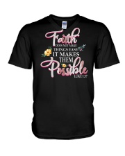 faith V-Neck T-Shirt tile
