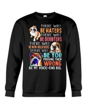 be you bulldog Crewneck Sweatshirt tile