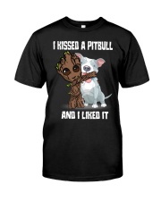 i kissed a pitbull and i liked it Premium Fit Mens Tee tile