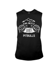 this beast loves pitbulls Sleeveless Tee tile