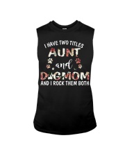 i have two titles aunt and dogmom and i rock them Sleeveless Tee tile