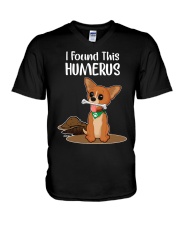 i found this humerus V-Neck T-Shirt tile