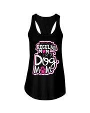 i'm not a regular mom i'm a dog mom Ladies Flowy Tank tile