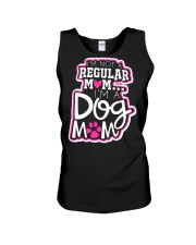 i'm not a regular mom i'm a dog mom Unisex Tank tile