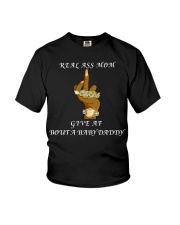 real ass mom give af boui a baby daddy Youth T-Shirt tile