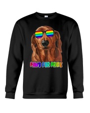 paws for pride Crewneck Sweatshirt tile